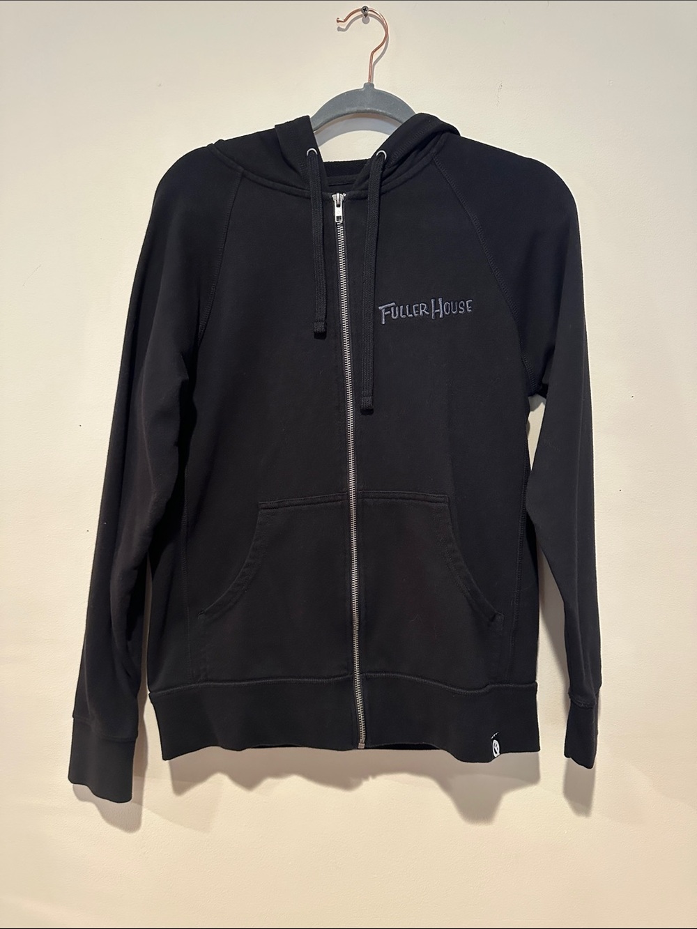 FullerHouse Black Zip-Up Hoodie